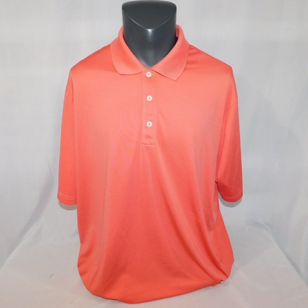 Adidas Golf Canadian Open 2013 Polo Shirt Coral Orange 2013 Glen Abby Mens XL